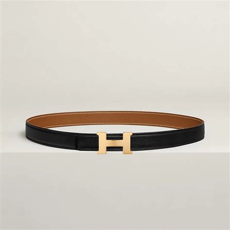 Mini Constance belt buckle & Leather strap 24 mm 